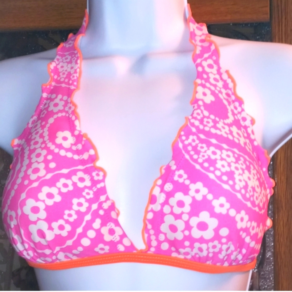 Bundle of 4,Assorted,Bikini Bra Tops in Turquoise,Black,Purple,Pink & White💕💙
